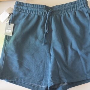 TNA Cozy Blue Athletic Shorts